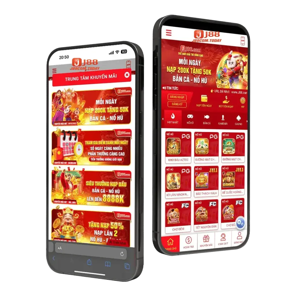 Thưởng nạp tiền và hoàn trả jun88v8 app